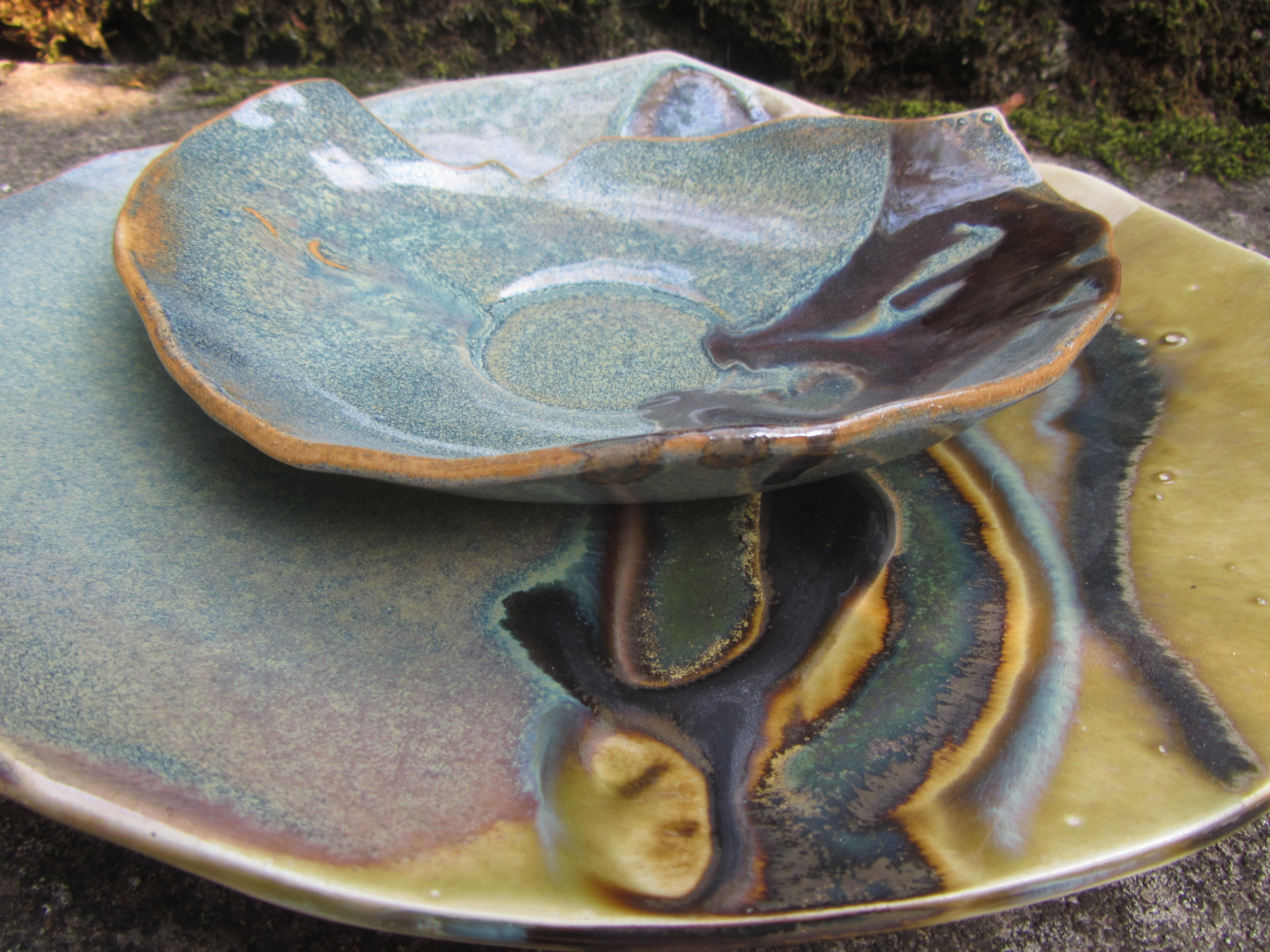 Assiette volcan